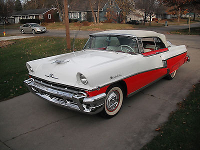 Mercury : Other 1956 mercury montclair convertible ps pb pw continental kit town country radio