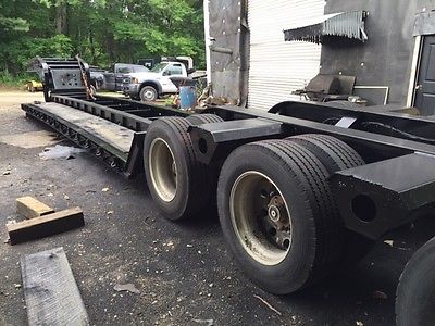 2001 60 ton Talbert Lowboy Trailer