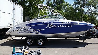 2011 Yamaha AR240 Low Hours Blue Jet Boat Fresh Water