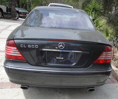Mercedes-Benz : 600-Series Coupe in midnight black in and out. 2004 mercedes benz cl 600