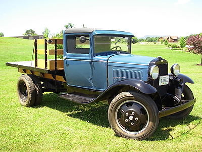 Ford : Model A Standard 2-Door 1931 aa ford model a flat bed