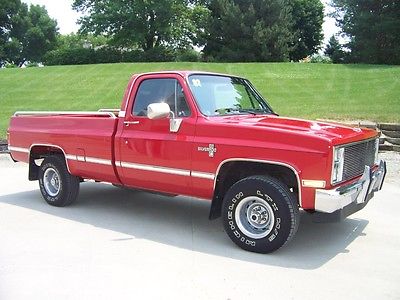 Chevrolet : C/K Pickup 1500 SINGLE CAB, LONG BOX 4X4 1987 chevy c k truck fully restored 4 x 4 v 8 fuel injected extra clean