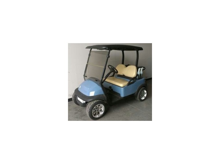 2011 Gsi Baby Blue 48v Electric Club Car Precedent Golf Cart w/