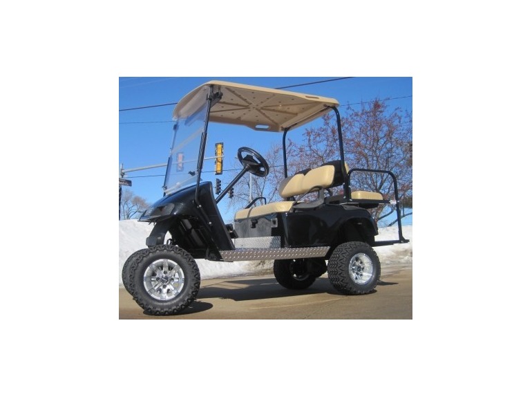 2011 Gsi EZ-GO Lifted Black 36 Volt Electric Golf Cart