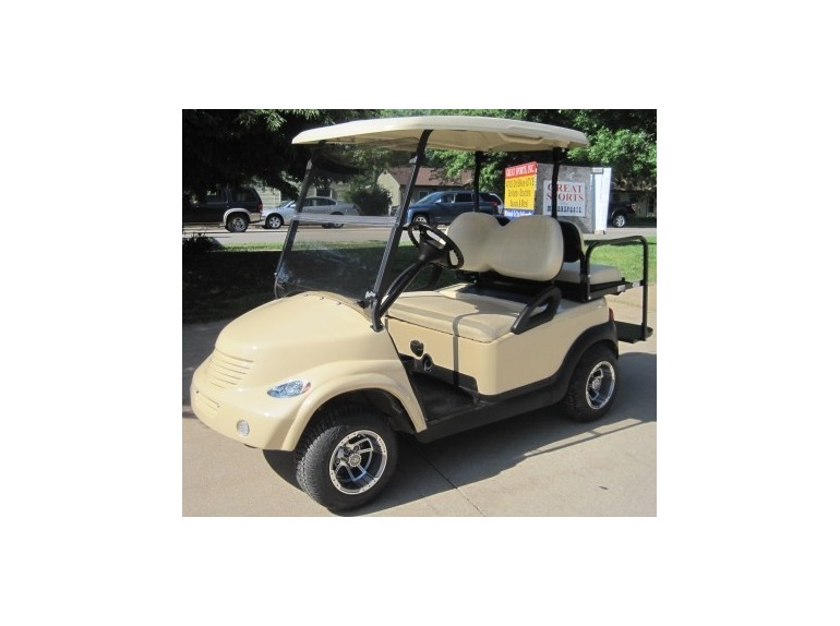 2011 Gsi Carmel Beige PT Cruiser Custom Club Car Golf Cart