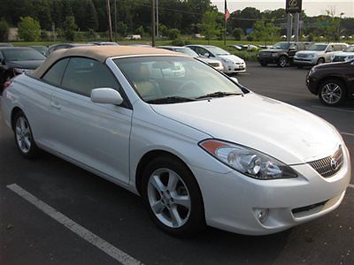 Toyota : Solara 2006 toyota solara convertible top with navigation and 23 573 miles