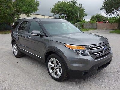 Ford : Explorer LIMITED 2015 ford explorer limited 4 wd 3.5 l v 6 leather heated front rear camer 20 whe