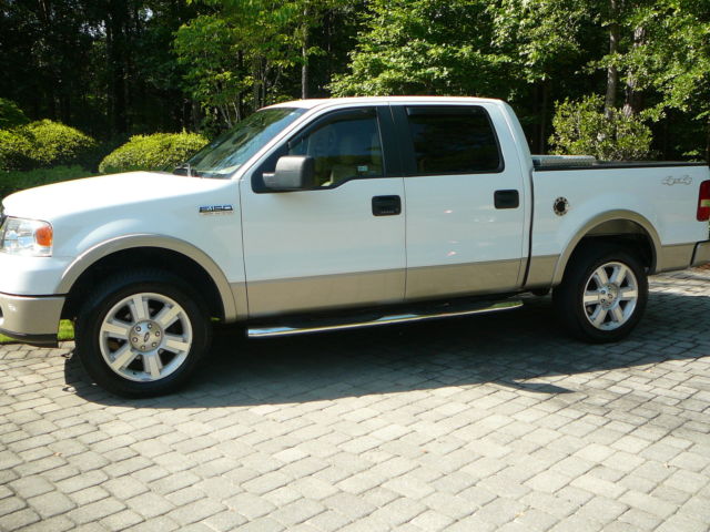 Ford : F-150 4WD SuperCre 2008 ford f 150 lariat 4 wd crew cab clean carfax one owner