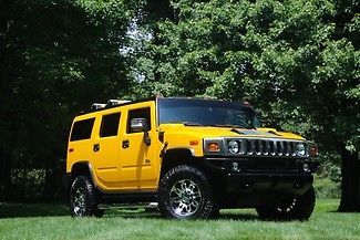 Hummer : H2 Base Sport Utility 4-Door SEE FULL HD VIDEO OF THIS 4X4 CERTIFIED PRE OWNED FREE NATIONAL WARRANTY LOADED