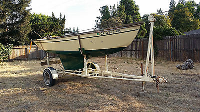 1950 Clipper 19ft Sailboat Designed by San Francisco Yacht Club