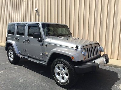 Jeep : Wrangler Unlimited Sahara Sport Utility 4-Door 2013 jeep wrangler 3.6 l sahara 4 dr flawless leather bluetooth nav perfect 4 wd xm