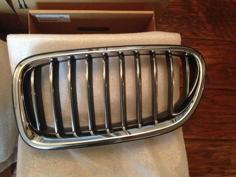 New Genuine BMW 5 Series Front GRILL Pair for 2011, 2