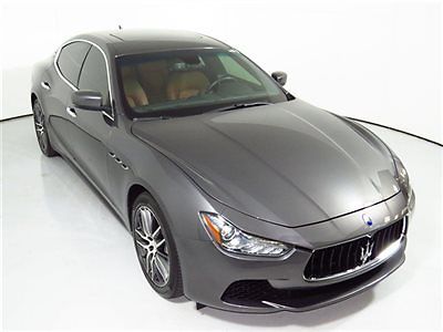 Maserati : Ghibli 4dr Sedan 14 maserati ghibli rear camera sunroof bluetooth homelink 19 in wheels tint
