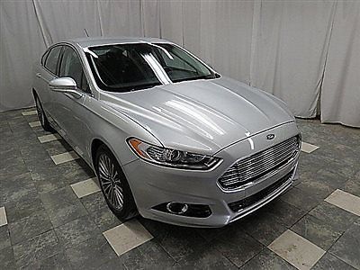Ford : Fusion 4dr Sedan Titanium FWD 2013 ford fusion titanium only 24 k navigation camera heated leather loaded