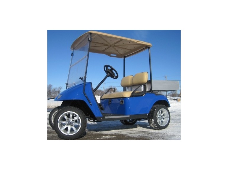 2011 Gsi Custom Ez Go 36V Electric Utility Golf Cart With Alumin