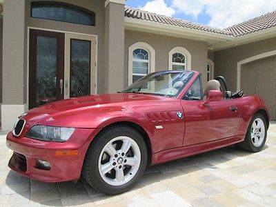 BMW : Z3 2.5 ROADSTER Low Mileage Florida Car! Garage Kept! Leather Automatic Power Top! Nicest One!!!