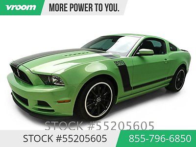 Ford : Mustang Boss 302 Certified 2013 ford mustang boss 302 14 k miles bluetooth manual 1 owner clean carfax vroom