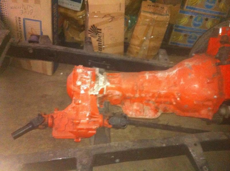 GMC 350 Engine, Automatic Transmission, 4WD Transfer Case, Chassis, 1