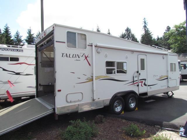 2004 28' JAYCO TALON ZX TOY HAULER FRON QUEEN BED SUPER NICE ON SALE