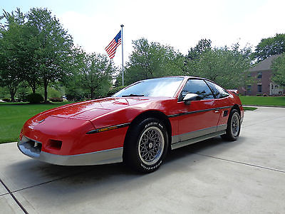 Pontiac : Fiero GT Coupe 2-Door 1986 pontiac fiero gt 47 k original miles super clean inside and out sharp