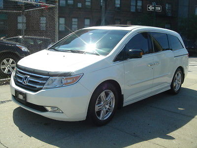 Honda : Odyssey Touring Elite Mini Passenger Van 4-Door 2012 honda odyssey touring elite mini passenger van 4 door 3.5 l