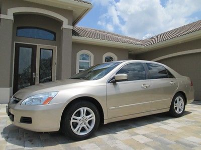 Honda : Accord EX-L Rare 5-Speed! Leather Sunroof Heated Seats CD! Great Tow Behind! LOW Miles! WOW!