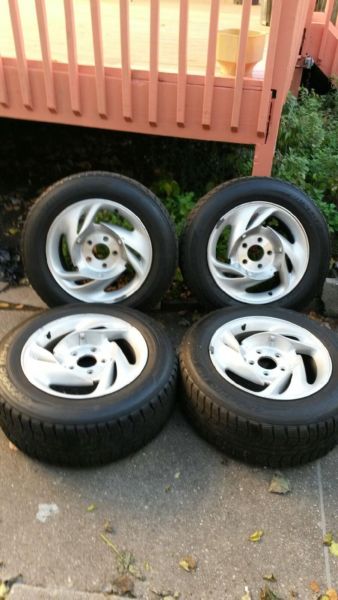 1993 Trans Am Wheels With Snow and Ice Tires, 0