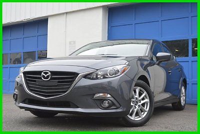 Mazda : Mazda3 i Grand Touring Navigation Leather Blind Spot Mon+ Repairable Rebuildable Salvage Runs Great Project Builder Fixer very EZ Rear Hit