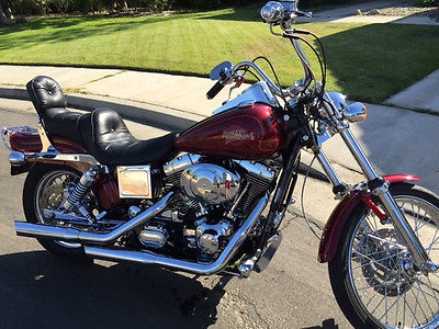 Harley-Davidson : Dyna 2000 harley davidson fxdwg wide glide immaculate condition