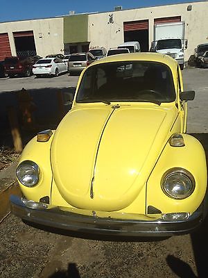 Volkswagen : Beetle - Classic Yellow , Good condition, Tittle clear