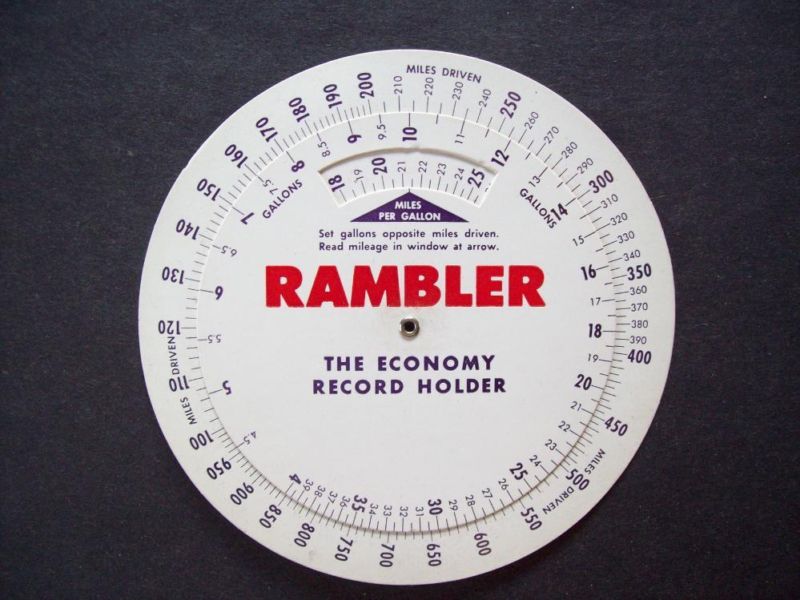 Rambler dial guage Scrambler Classic American Marlin Rebel Ambassador