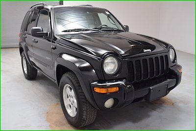 Jeep : Liberty Limited 4x4 SUV Sunroof Leather heated seats AUX FINANCING AVAILABLE!! 184k Miles Used 2004 Jeep Liberty Limited 3.7L V6 4WD SUV