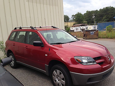 Mitsubishi : Outlander 2003 mitsubishi outlander for parts or repair nib fuel pump new timing belt ac