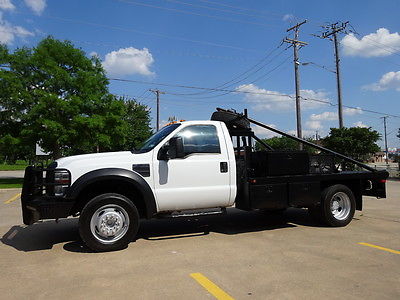 Ford : F-450 CUSTOM WELDING BED SINGLE CAB DUALLY TX TRUCK 08 ford f 450 heavy duty xl v 10 6.8 l 2 wd auto welding bed tx 1 owner everythgworks