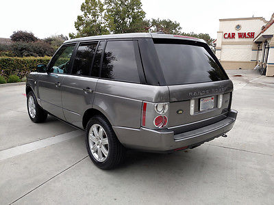 Land Rover : Range Rover Full size HSE. 2008 land rover range rover hse sport utility 4 door 4.4 l
