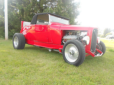 Ford : Other 2DR Roadster 1929 ford hi boy roadster body by anderson runs drives great