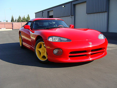 Dodge : Viper MINT RT/10 LIKE NEW LOW MILE RT10 FOR THE COLLECTOR, HARD TOP INCL, ALL STOCK, 1 OF 166