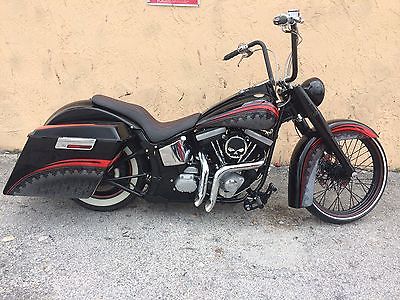 Custom Built Motorcycles : Other Custom Built Harley Davidson Softail Bagger 23