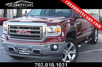 GMC : Sierra 1500 2015 GMC Sierra 1500 4WD Crew Cab SLT 2015 gmc sierra 1500 4 wd crew cab slt 22 chrome wheels only 1500 miles 1 owner