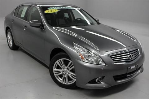 2012 INFINITI G37X 4 DOOR SEDAN