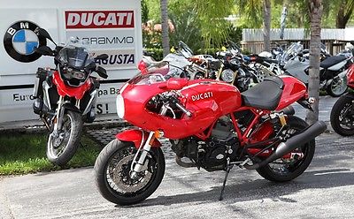 Ducati : Supersport 2007 ducati sport classic 1000 s biposto red rare excellent shape warranty