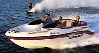 2001 Sea-Doo 1800 Jet Boat w/ Bimini Top and many other features.