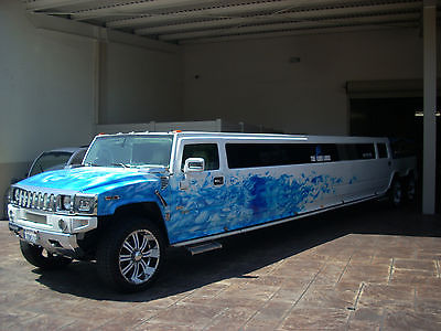 Hummer : H2 SUT 2005 hummer h 2 dual axle 200 stretch limo with jacuzzi in rear