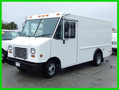 Ford : E-Series Van Base Stripped Chassis Used 2007 Ford E350 12’ Step Van Walk-In Bread Truck  on Dual Rear Wheels Gas