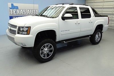 Chevrolet : Avalanche LT WE FINANCE! 2012 LT 4X4 LIFTED Z71 ROOF REMOTE START REAR TV REV. CAM TEXAS AUTO