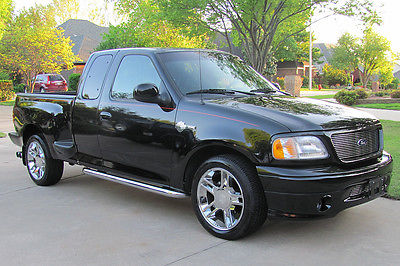 Ford : F-100 Harley Davidson 2000 ford f 150 harley davidson edition black pickup extended cabtruck 3780 miles