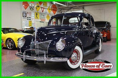 Ford : Other 1940 FORD COUPE, 5 WINDOW, HOT ROD, PIN STRIPPING 1940 ford coupe
