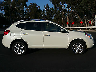 Nissan : Rogue S 51 k original miles super clean pearl white at new tires brakes ready 2 go