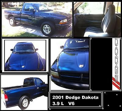 Dodge : Dakota Base Standard Cab Pickup 2-Door 2001 dodge dakota 3.9 l v 6