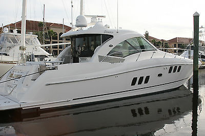 2007 SEA RAY 60' SUNDANCER LOW HOURS ONE OWNER BOAT